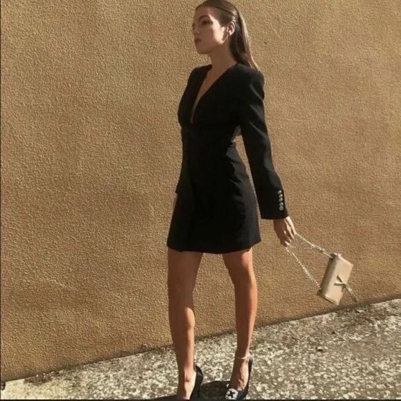 ✨HOST PICK✨ZARA DRAPED BLAZER DRESS - Picture 11 of 16